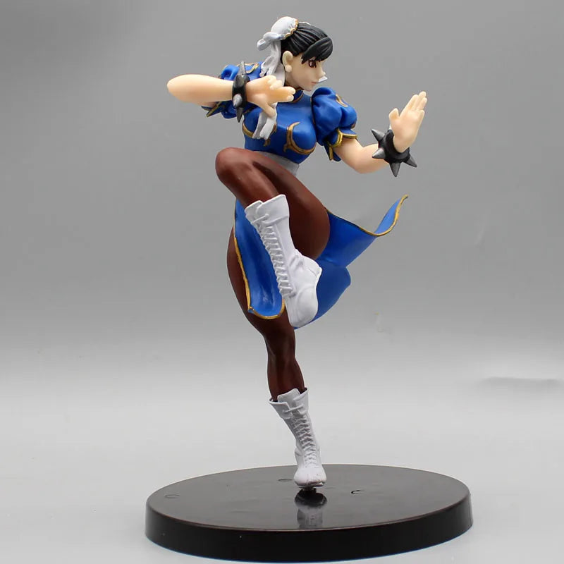 Street Fighter - Chun-Li Action Figurines Chun Li Fighting Statue 18Cm