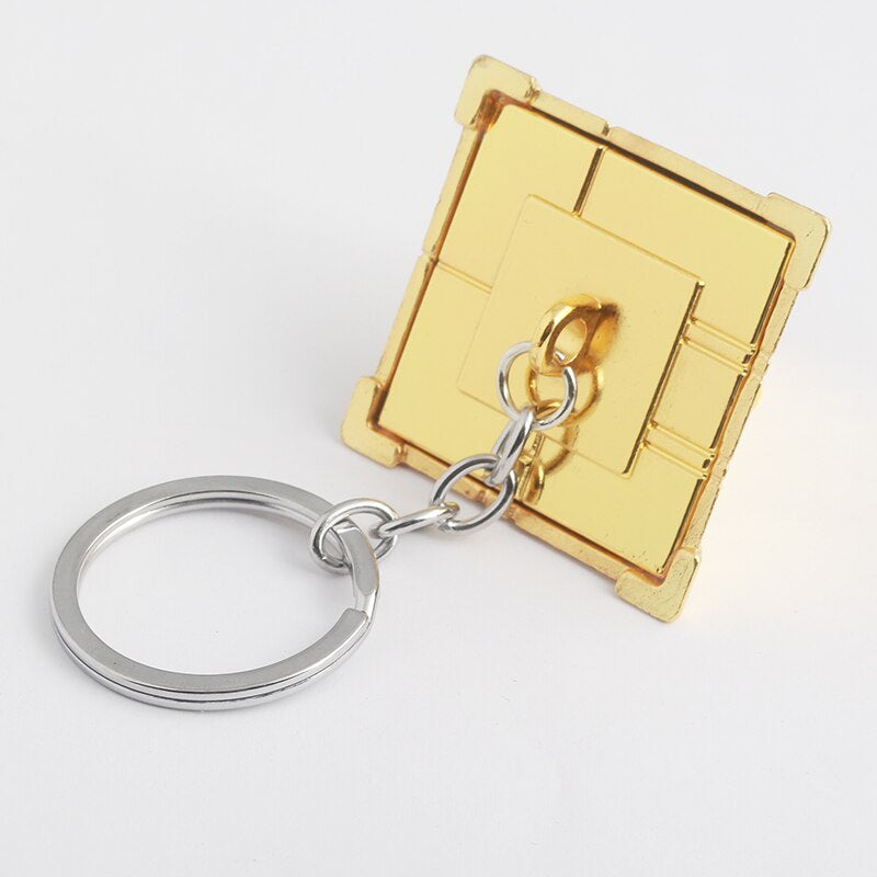 Yu-Gi-Oh - Yugi Muto Millenium Puzzle, Millennium Wheel Wisdom Keychains & Necklaces