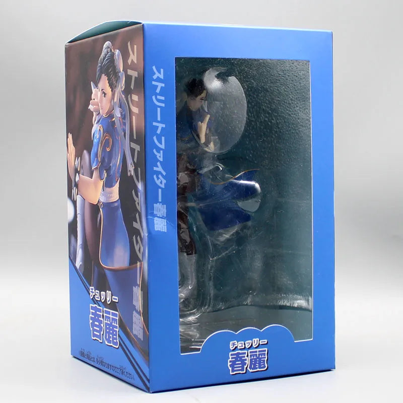 Street Fighter - Chun-Li Action Figurines Chun Li Fighting Statue 18Cm