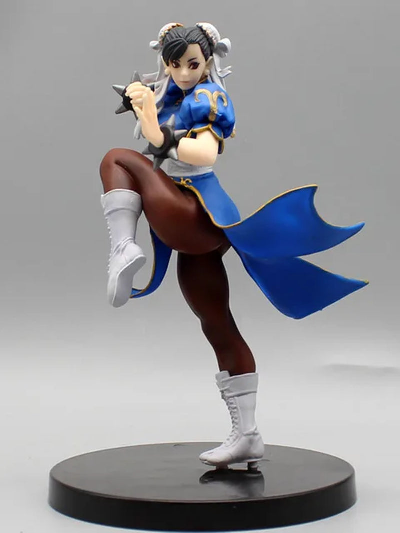 Street Fighter - Chun-Li Action Figurines Chun Li Fighting Statue 18Cm