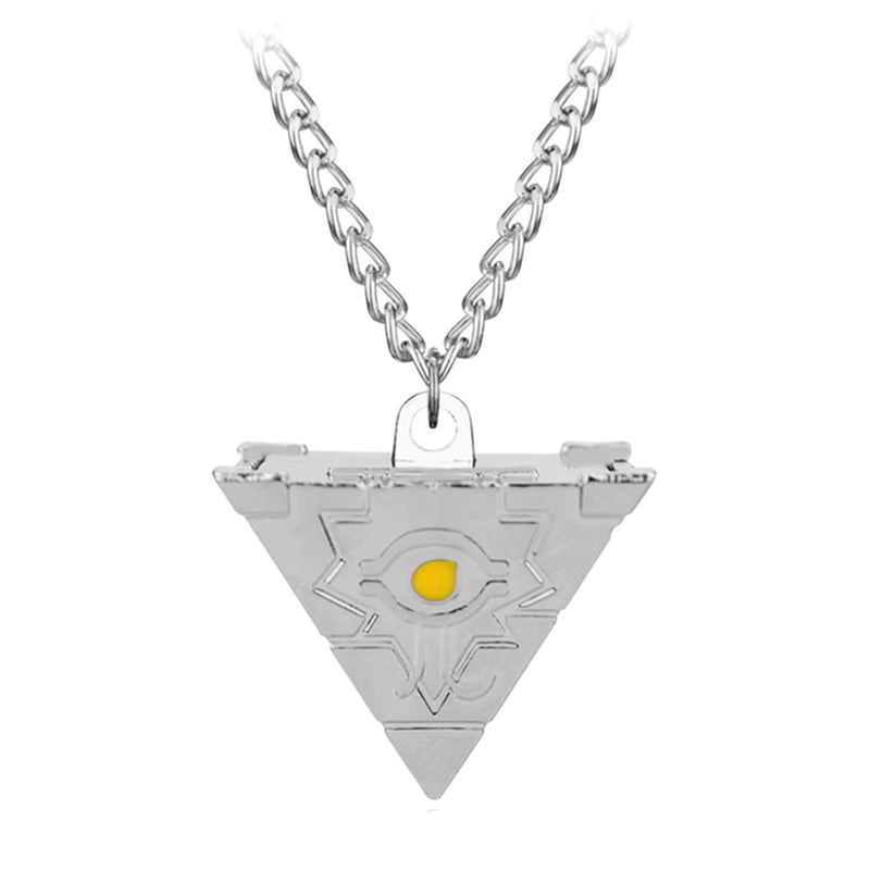 Yu-Gi-Oh - Yugi Muto Millenium Puzzle, Millennium Wheel Wisdom Keychains & Necklaces