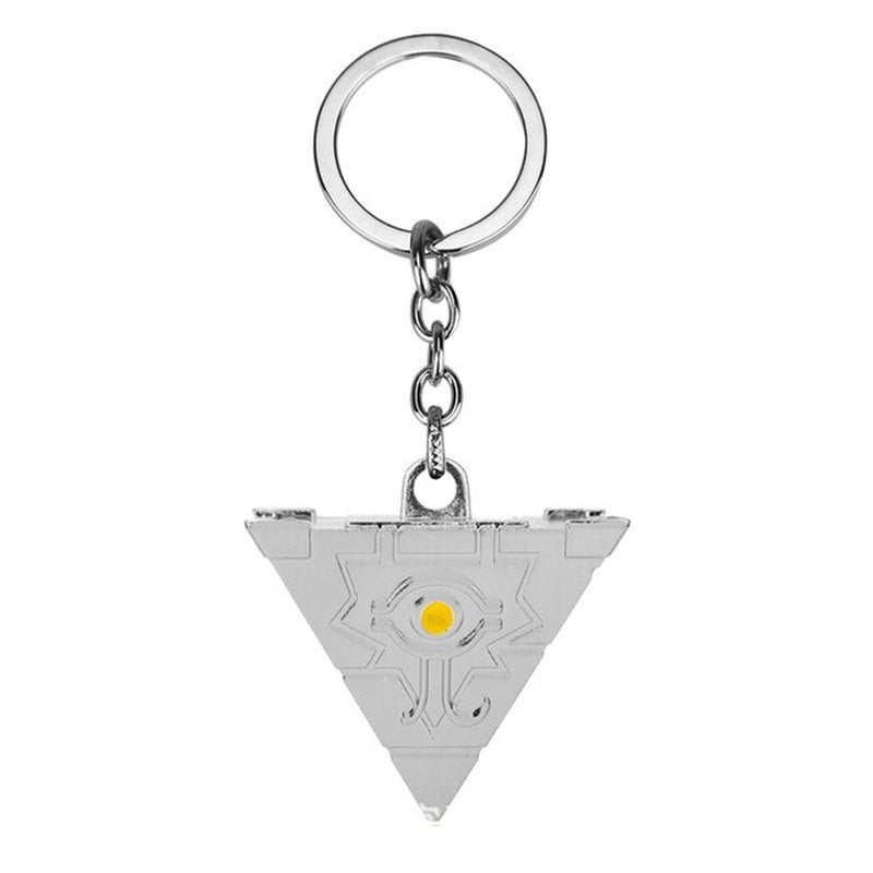 Yu-Gi-Oh - Yugi Muto Millenium Puzzle, Millennium Wheel Wisdom Keychains & Necklaces