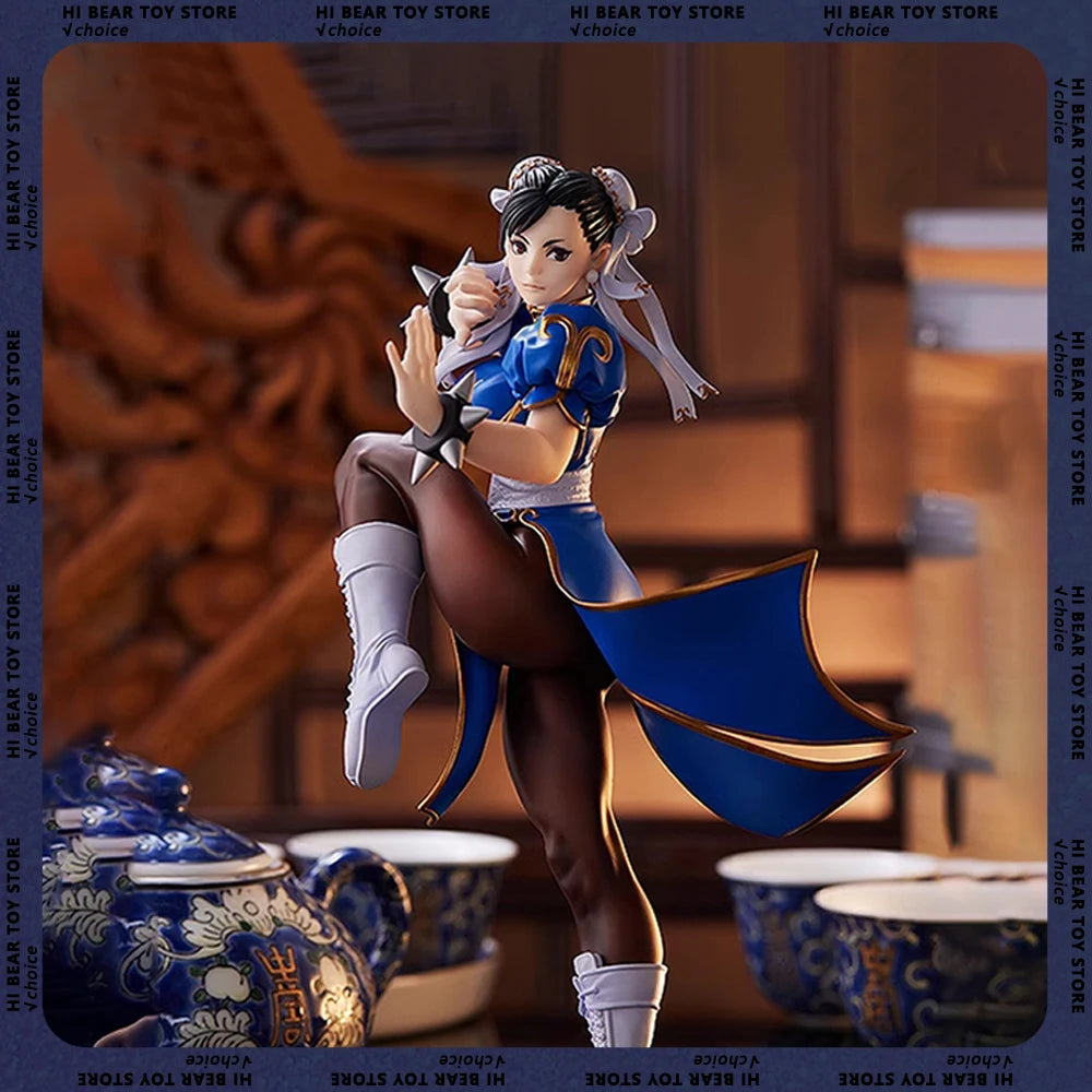 Street Fighter - Chun-Li Action Figurines Chun Li Fighting Statue 18Cm