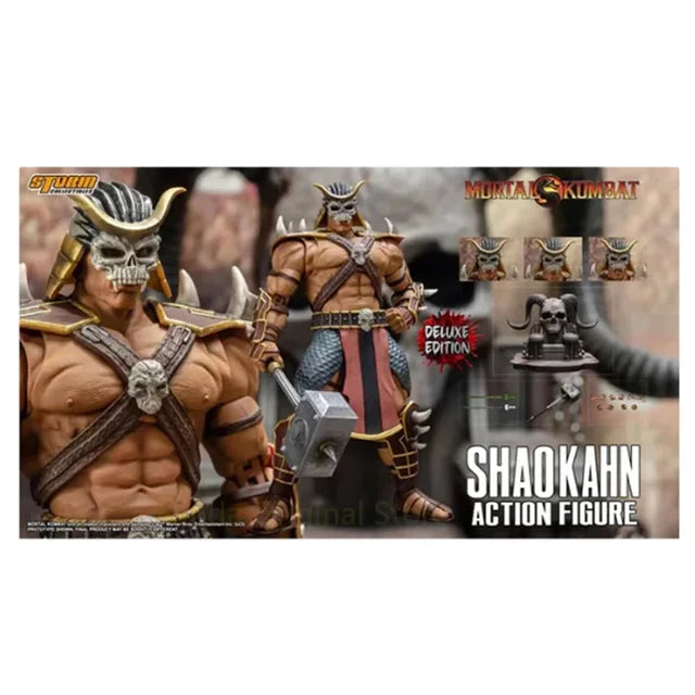 Shao Kahn 2.0 BOSS Action Figure Mortal Kombat Pvc Statue