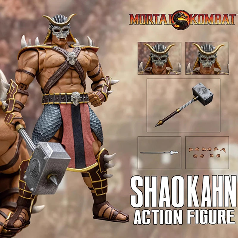 Shao Kahn 2.0 BOSS Action Figure Mortal Kombat Pvc Statue