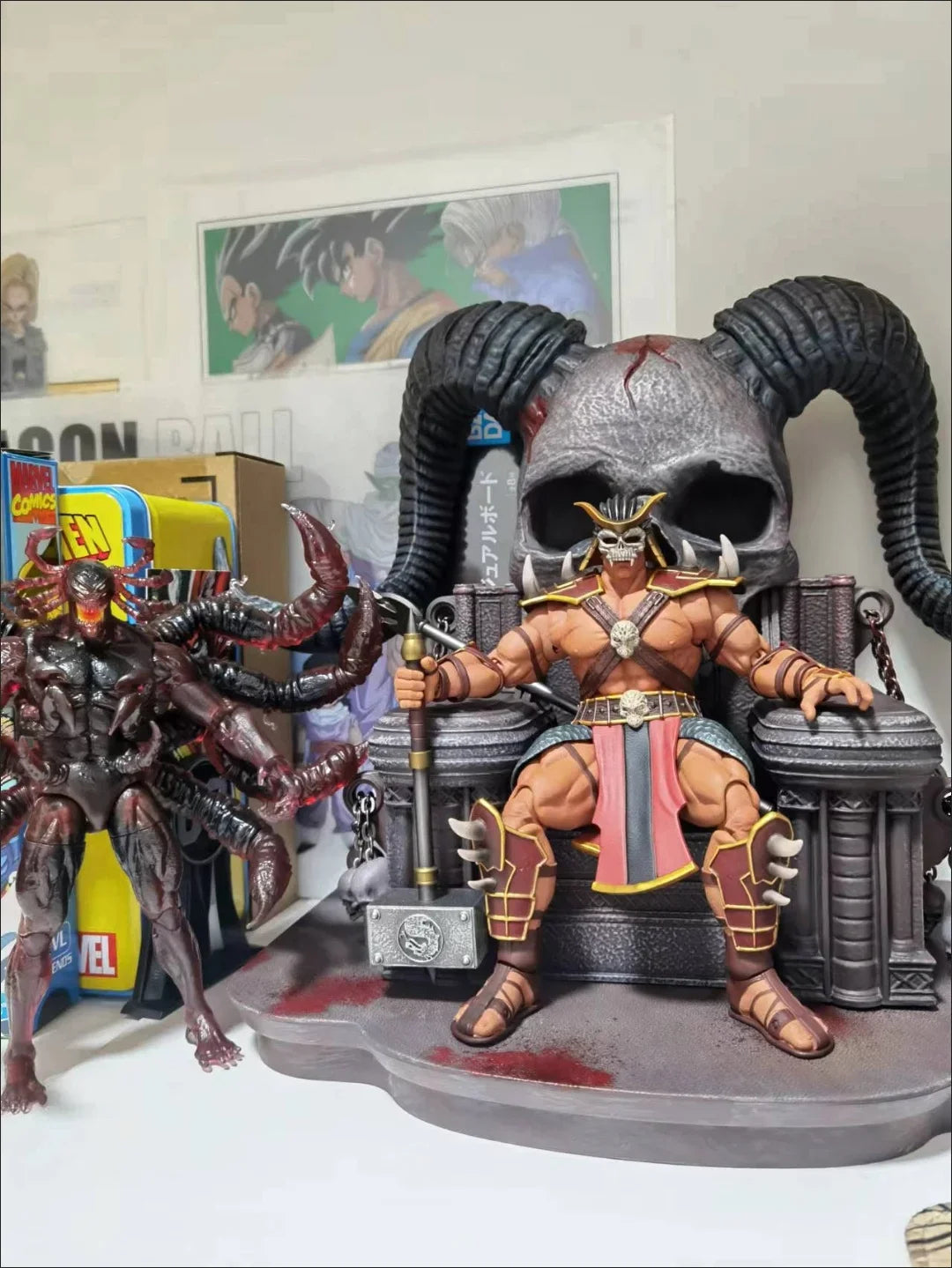 Shao Kahn 2.0 BOSS Action Figure Mortal Kombat Pvc Statue
