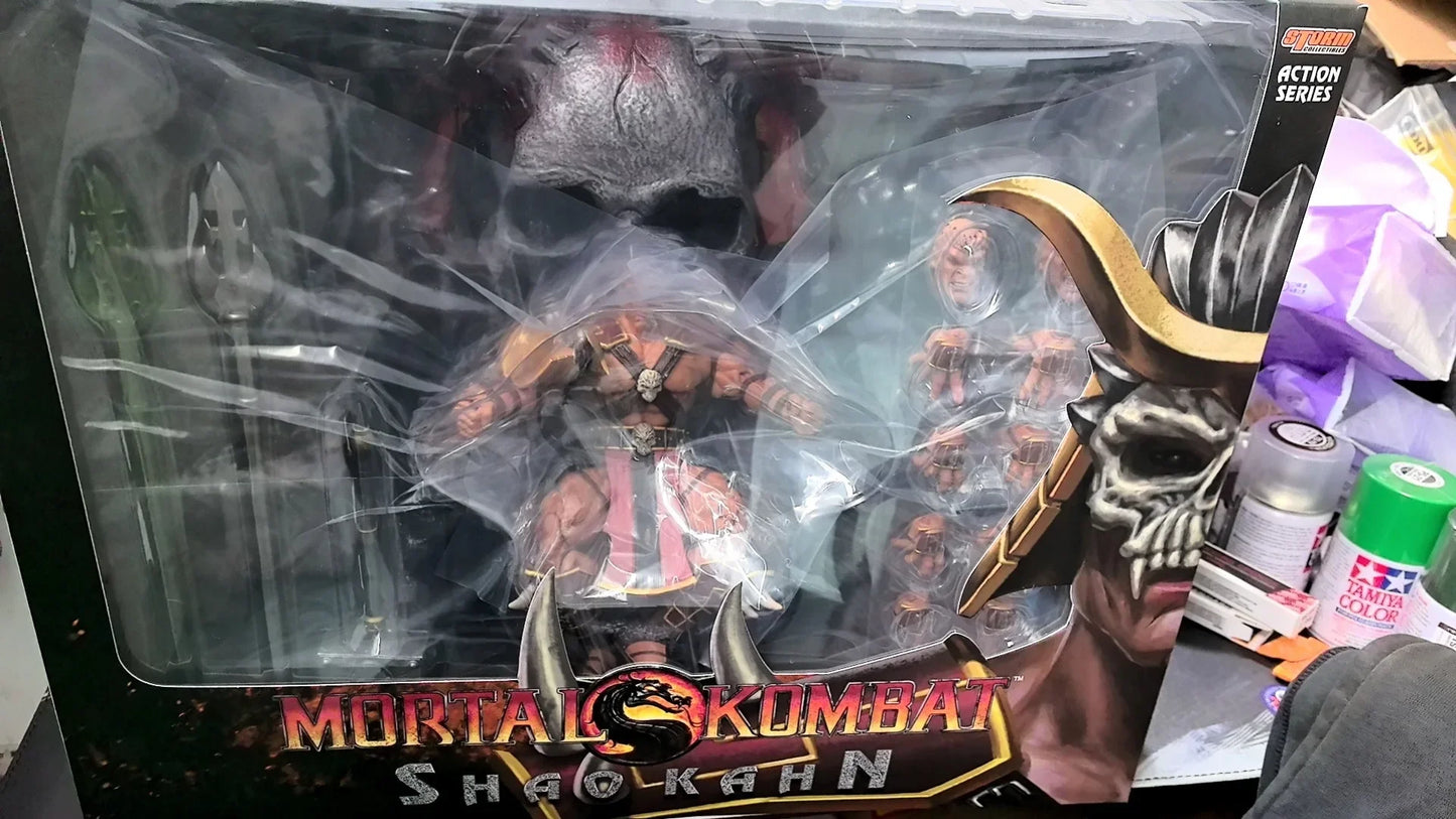 Shao Kahn 2.0 BOSS Action Figure Mortal Kombat Pvc Statue