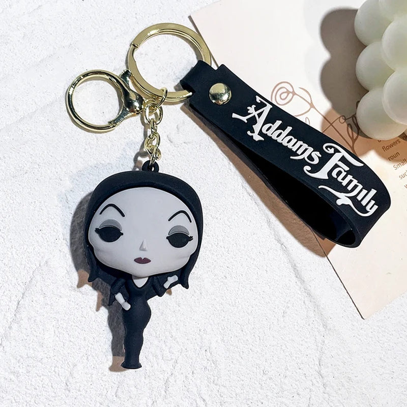 Wednesday Keychains Morticia Gomez