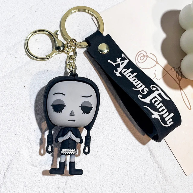 Wednesday Keychains Morticia Gomez