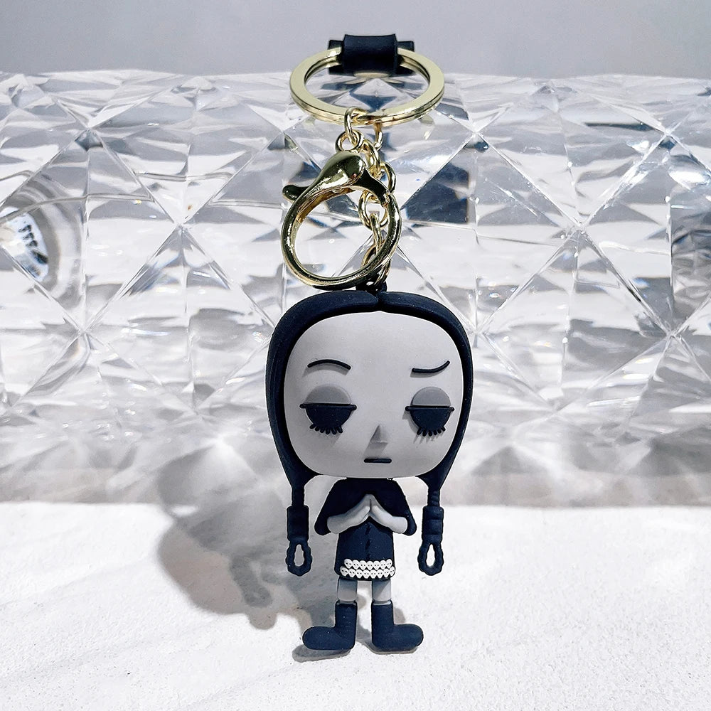 Wednesday Keychains Morticia Gomez