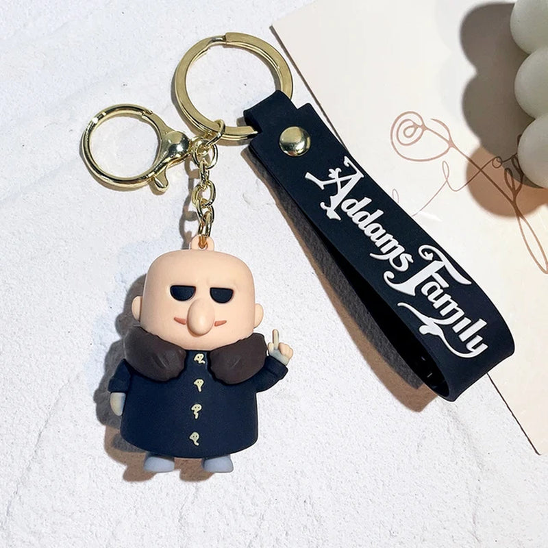 Wednesday Keychains Morticia Gomez