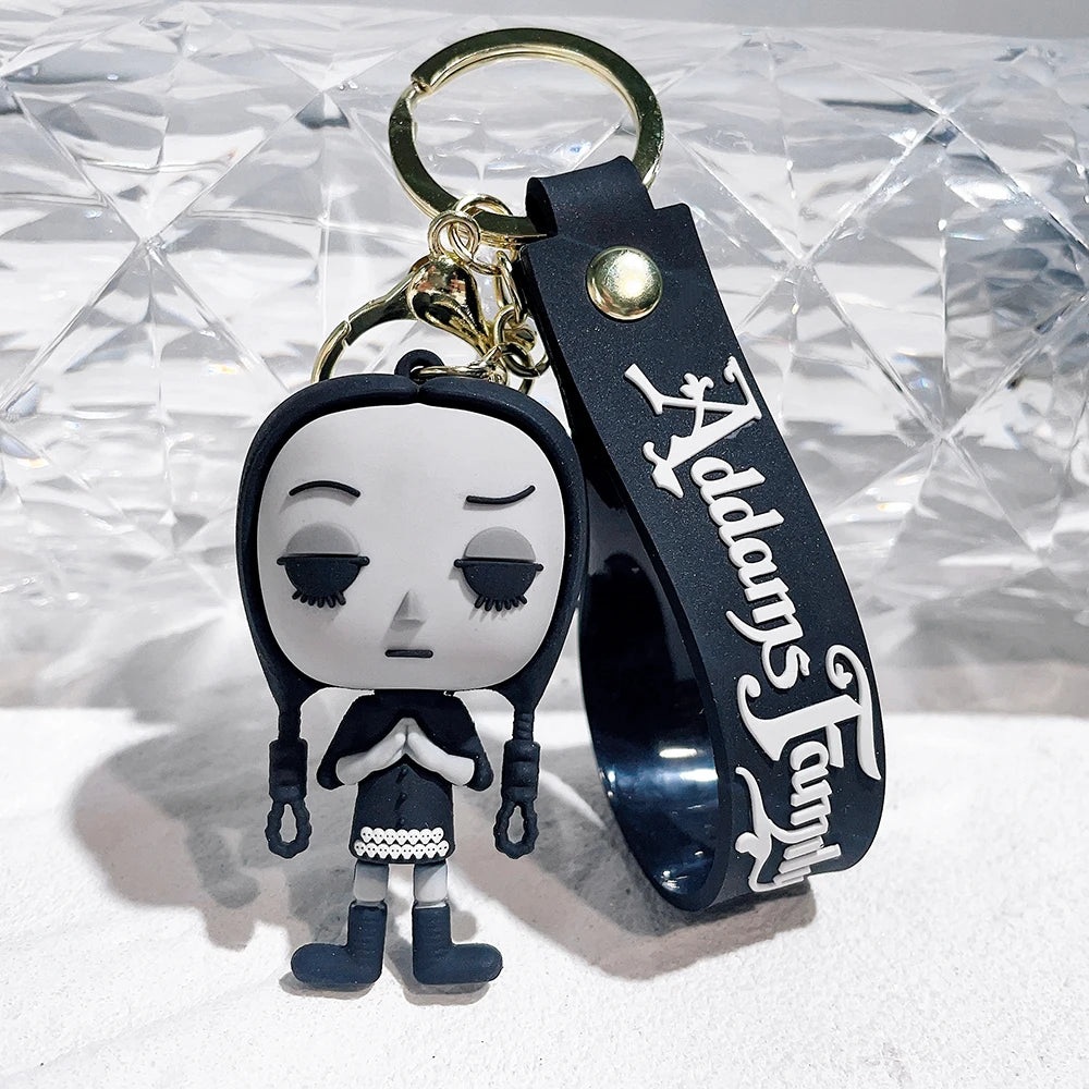 Wednesday Keychains Morticia Gomez
