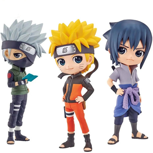 Naruto - 15Cm Kawaii Uzumaki Naruto, Hatake Kakashi, Gaara, Uchiha Sasuke Qposket Action figures