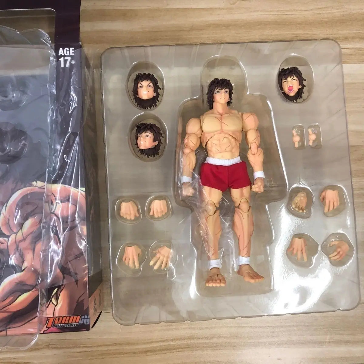 BAKI - Baki Hanma Son of Ogre Action Figures Anime Figures Collectible Desktop Decora