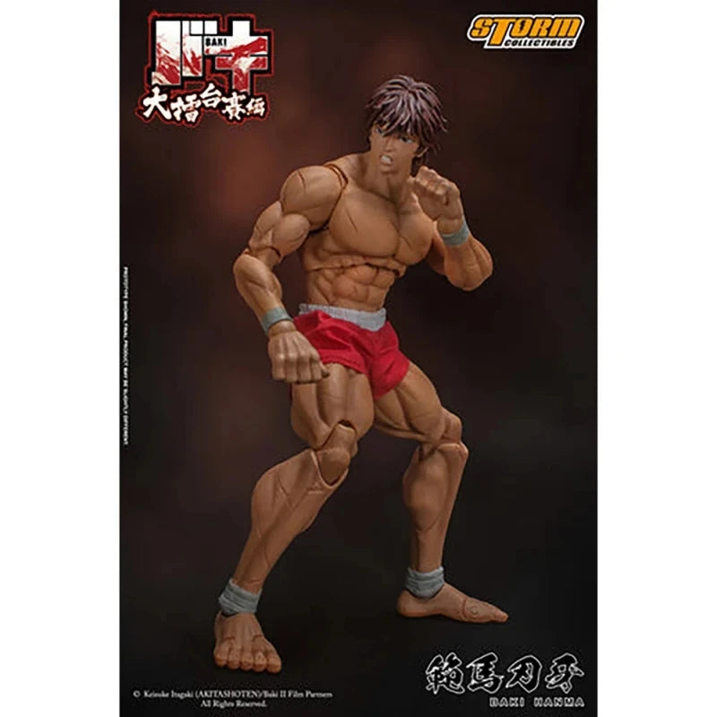 BAKI - Baki Hanma Son of Ogre Action Figures Anime Figures Collectible Desktop Decora