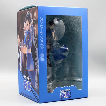 Street Fighter - Chun-Li Action Figurines Chun Li Fighting Statue 18Cm 