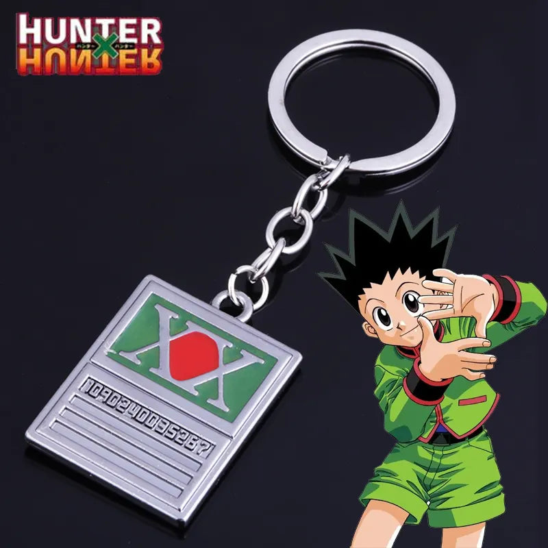 Hunter X Hunter -  GON FREECSS License Metal Card Keychain & Necklace