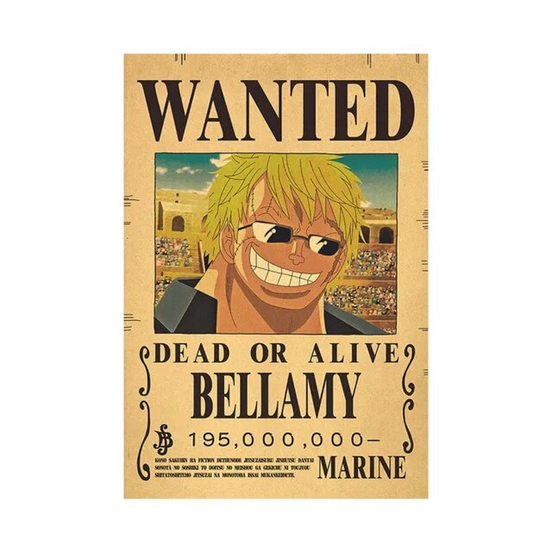 One Piece - New Wanted Posters