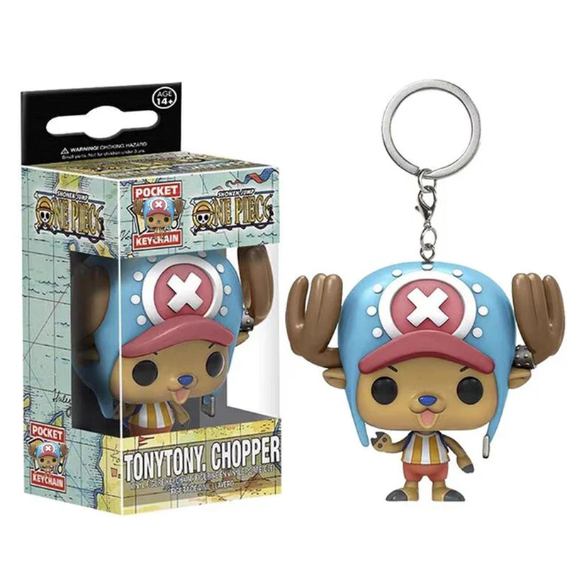 ONE PIECE - Tony Chopper, Roronoa Zoro, Luffytaro Key Chain