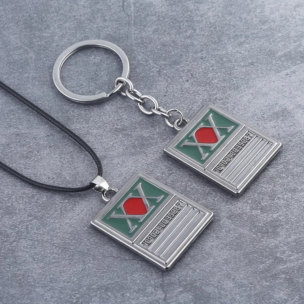 Hunter X Hunter -  GON FREECSS License Metal Card Keychain & Necklace