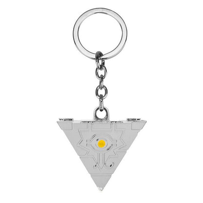 Yu-Gi-Oh - Yugi Muto Millenium Puzzle, Millennium Wheel Wisdom Keychains & Necklaces 