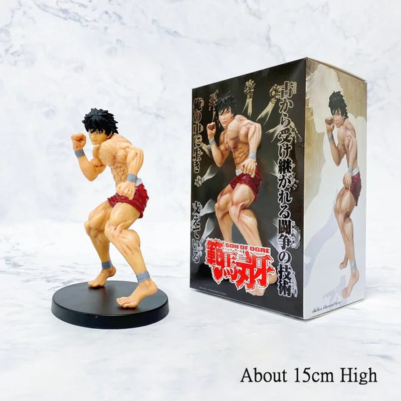 BAKI - Baki Hanma Son of Ogre Action Figures Anime Figures Collectible Desktop Decora