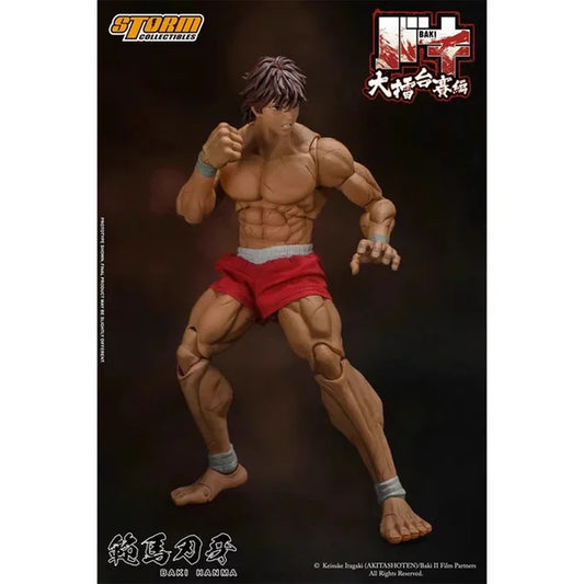 BAKI - Baki Hanma Son of Ogre Action Figures Anime Figures Collectible Desktop Decora