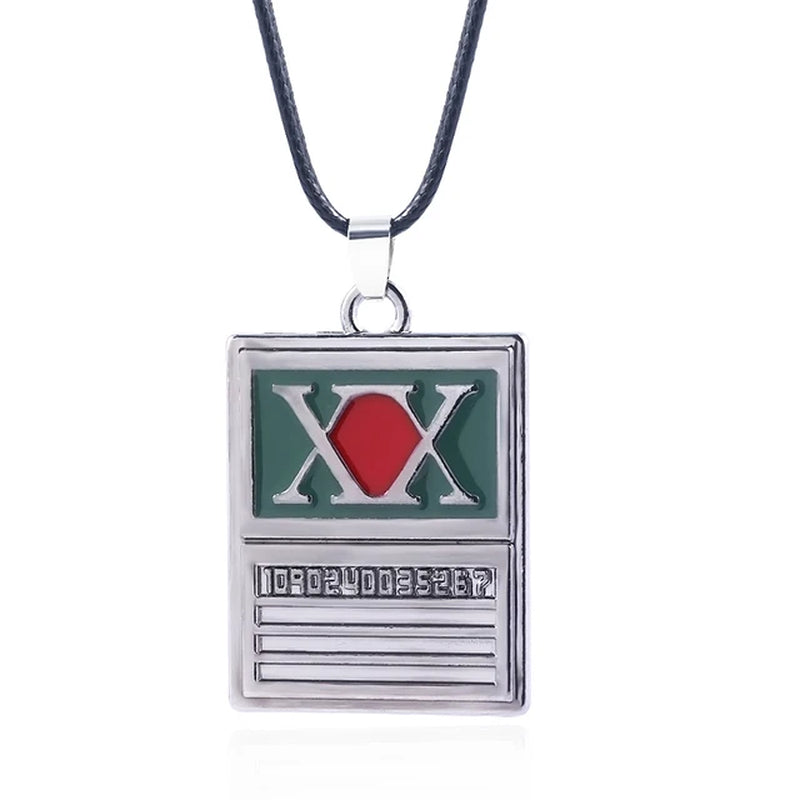 Hunter X Hunter -  GON FREECSS License Metal Card Keychain & Necklace