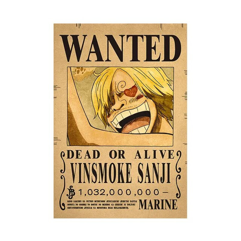 One Piece - New Wanted Posters