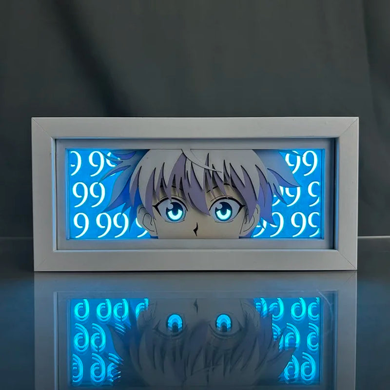 Hunter X Hunter - LED Light Paper Cut Shadow Box Killua Figures Lightbox