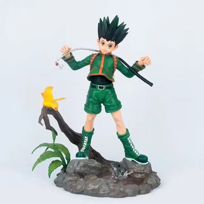 Hunter X Hunter - Killua Zoldyck and GON·FREECSS Anime Figurine 28Cm