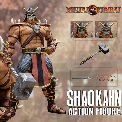 Shao Kahn 2.0 BOSS Action Figure  Mortal Kombat Pvc Statue 