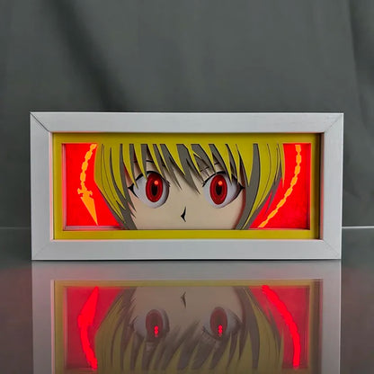 Hunter X Hunter - LED Light Paper Cut Shadow Box Killua Figures Lightbox