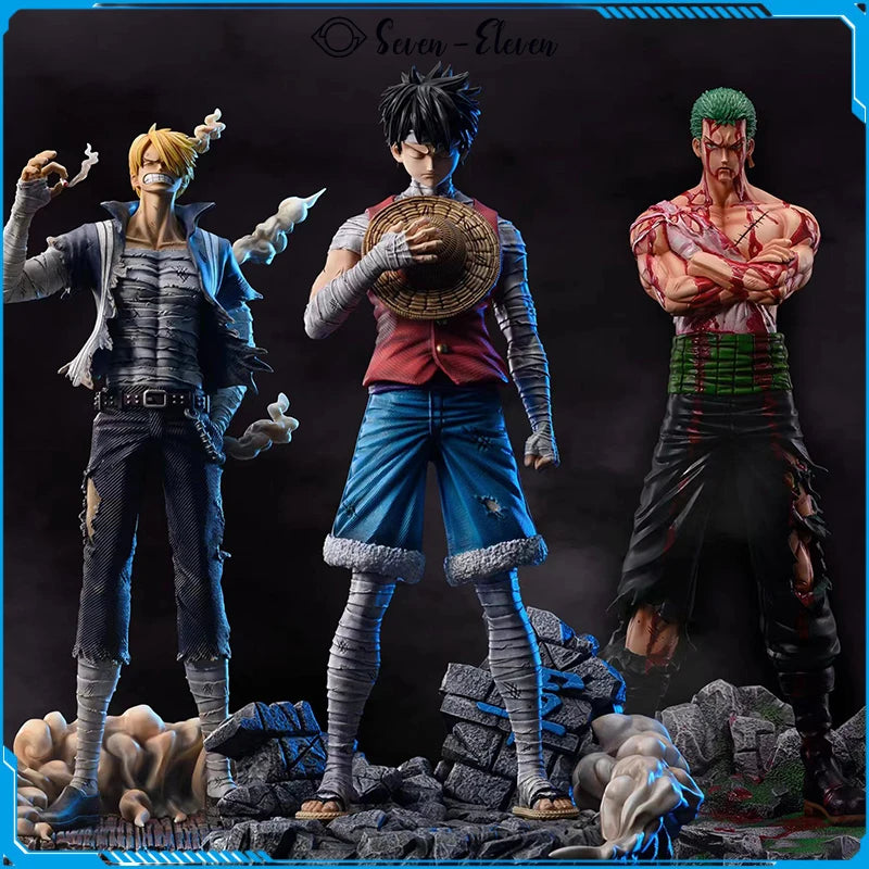 One Piece  Action Figure Roronoa Zoro Vinsmoke Sanji 