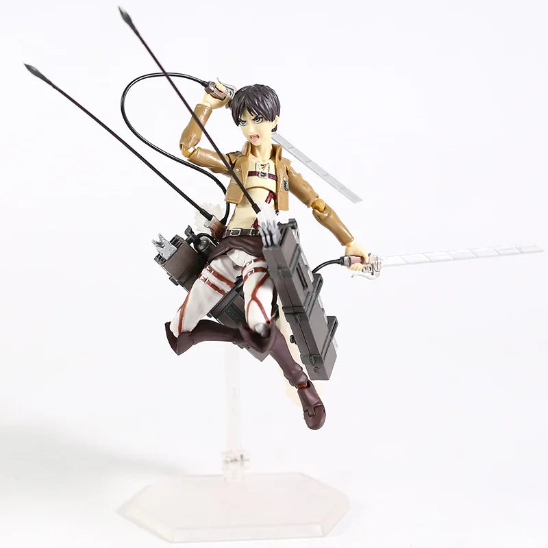 Attack on Titan - Eren Jaeger 207 Mikasa Ackerman 203 Levi Ackerman 213 Action Figure Collectible