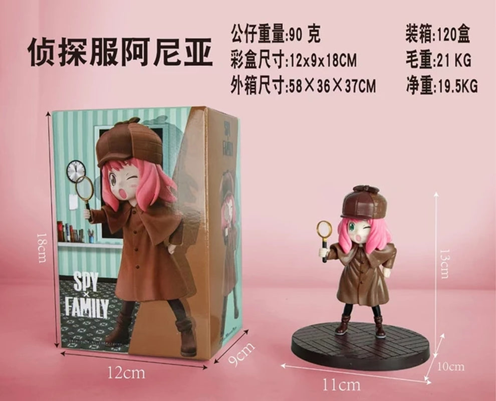 SPY FAMILY - Anya Forger Action Figures Detective Uniform 13Cm