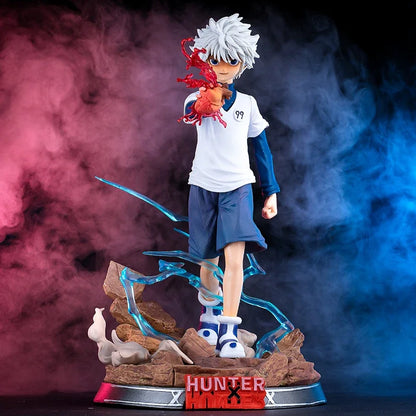 Hunter X Hunter - Killua Zoldyck and GON·FREECSS Anime Figurine 28Cm