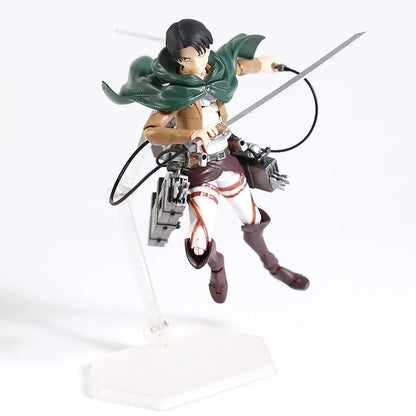 Attack on Titan - Eren Jaeger 207 Mikasa Ackerman 203 Levi Ackerman 213 Action Figure Collectible